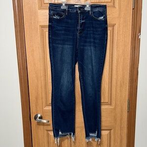 Vervet Cropped High-Rise Jeans